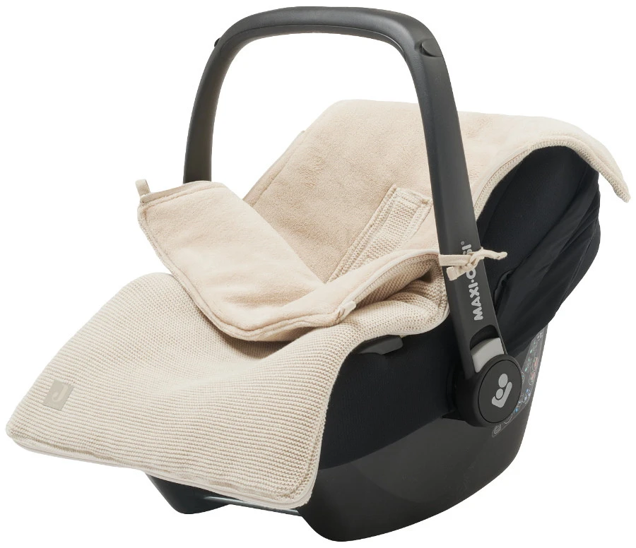Jollein Basic Knit Nougat 3/5 Punts 0-9 Maanden Autostoel Voetenzak 025-811-65360 3 Jollein Basic Knit Nougat 3/5 Punts 0-9 Maanden Autostoel Voetenzak 025-811-65360