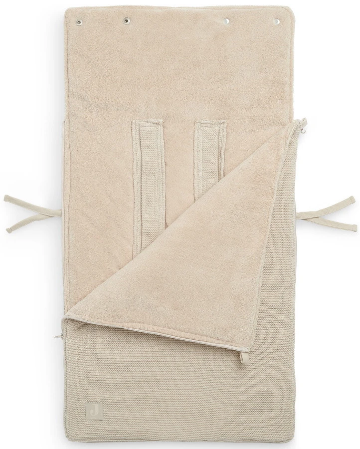 Jollein Basic Knit Nougat 3/5 Punts 0-9 Maanden Autostoel Voetenzak 025-811-65360 5 Jollein Basic Knit Nougat 3/5 Punts 0-9 Maanden Autostoel Voetenzak 025-811-65360 - Afbeelding 3