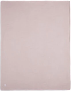 Jollein Basic Knit Pale Pink / Fleece 100 X 150 Cm Ledikantdeken 517-522-65310 -Jollein Verkoop Jollein Basic Knit Pale Pink Fleece 100 x 150 cm Ledikantdeken 517 522 65310 2