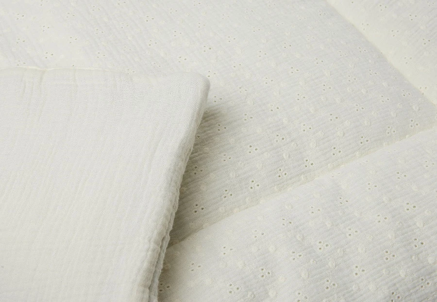 Jollein Embroidery Ivory 75 X 95 Cm Boxkleed 017-512-66069 5 Jollein Embroidery Ivory 75 X 95 Cm Boxkleed 017-512-66069 - Afbeelding 3