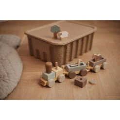 Jollein Farm Houten Speelgoed Trein 117-001-67021 -Jollein Verkoop jollein ss23 0970 speelgoedtrein