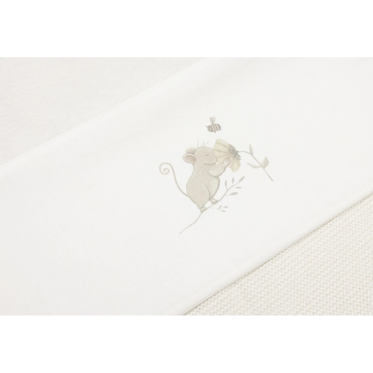 Jollein Dreamy Mouse 120 X 150 Cm Ledikantlaken 008-524-67056 - Afbeelding 3