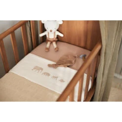 Jollein Animals Nougat 120 X 150 Cm Ledikantlaken 008-524-67044 -Jollein Verkoop jollein animals nougat 75 x 100 cm wieglaken 008 511 67044 1 1