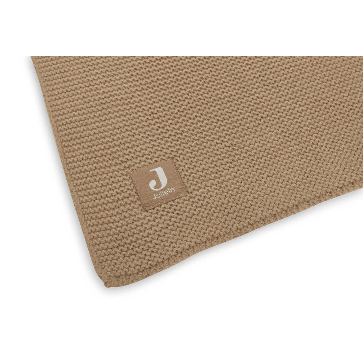 Jollein Basic Knit Biscuit 100 X 150 Cm Ledikantdeken 516-522-66072 7 Jollein Basic Knit Biscuit 100 X 150 Cm Ledikantdeken 516-522-66072 - Afbeelding 5