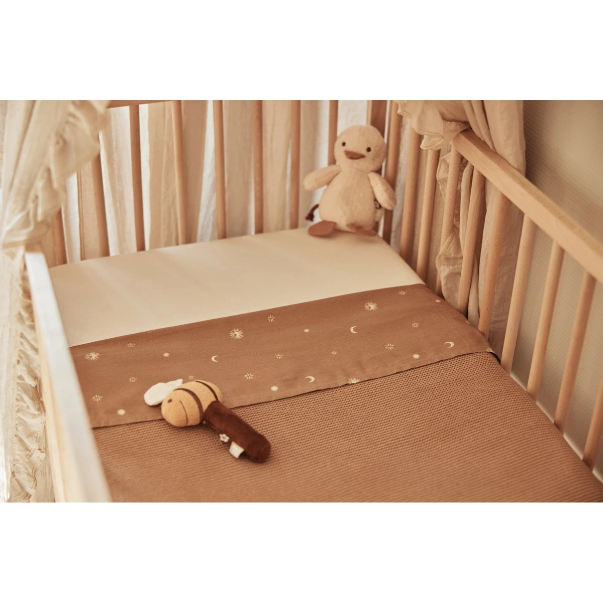 Jollein Basic Knit Biscuit 75 X 100 Cm Wiegdeken 516-511-66072 - Afbeelding 7