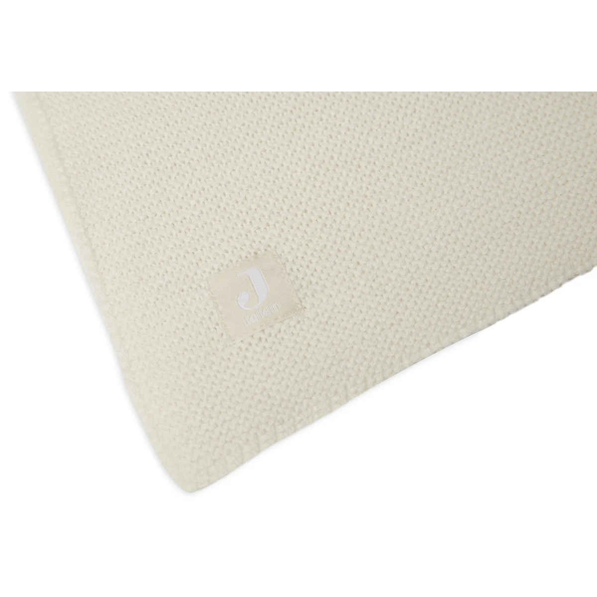 Jollein Basic Knit Ivory 100 X 150 Cm Ledikantdeken 516-522-67031 - Afbeelding 5