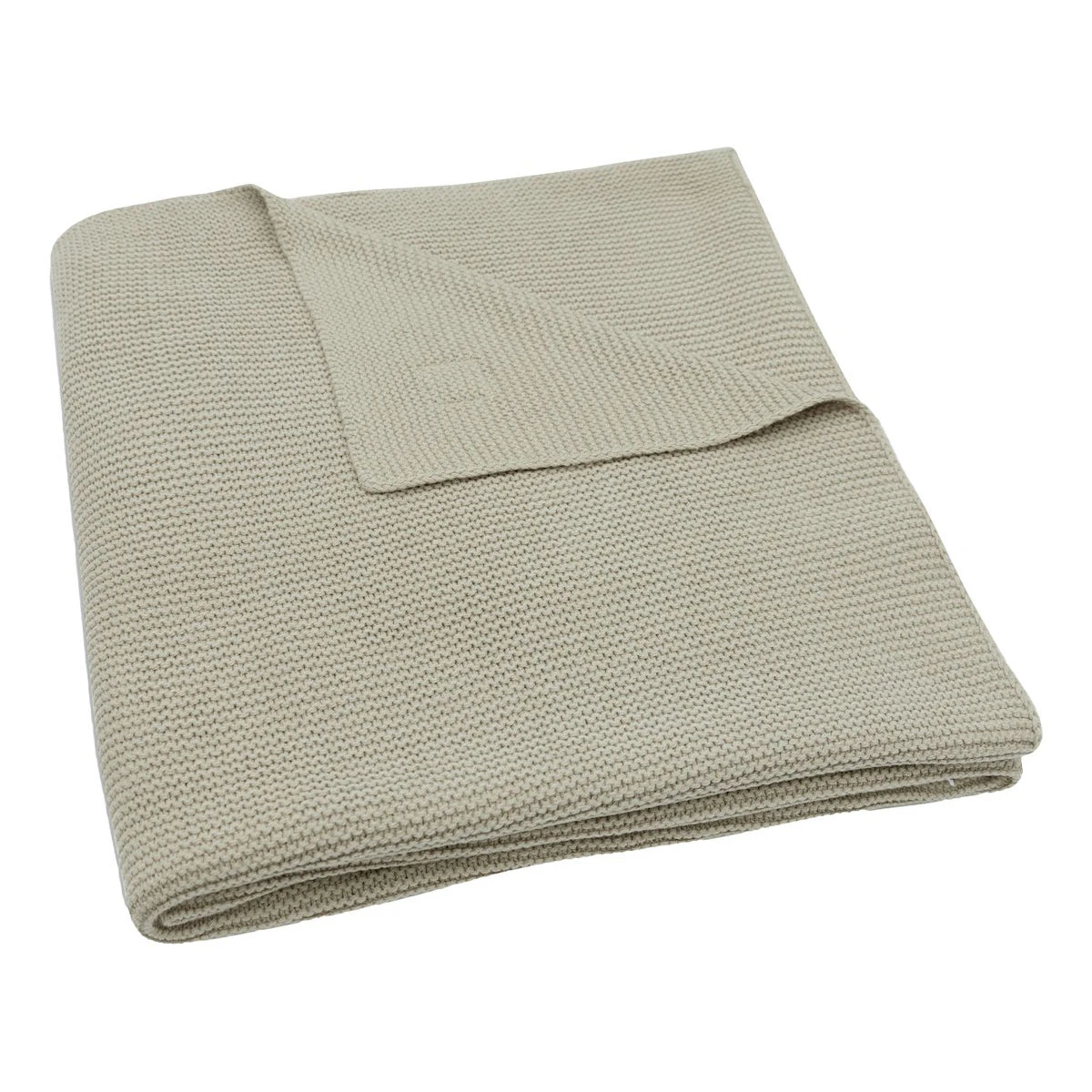 Jollein Basic Knit Olive Green 100 X 150 Cm Ledikantdeken 516-522-67053 - Afbeelding 4