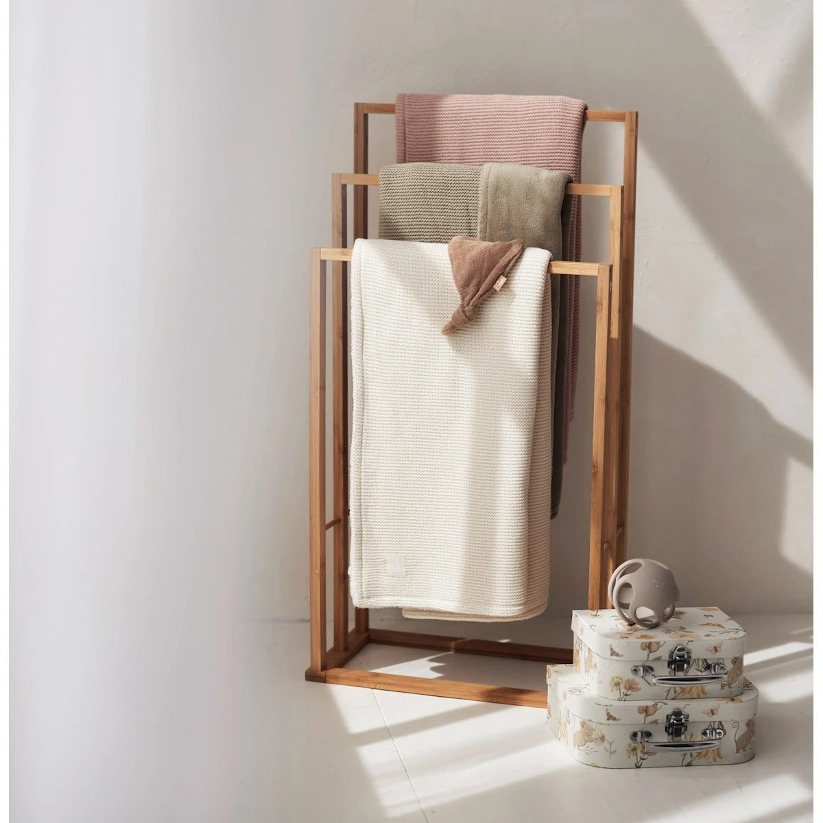 Jollein Basic Knit Wild Rose / Fleece 100 X 150 Cm Ledikantdeken 517-522-67068 - Afbeelding 7