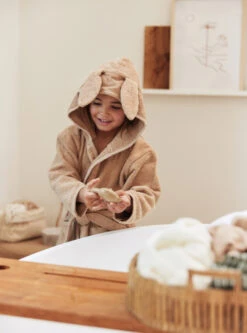 Jollein Biscuit 3-4jr Badjas 060-809-00103 -Jollein Verkoop jollein biscuit 1 2jr badjas 060 808 00103 6 1