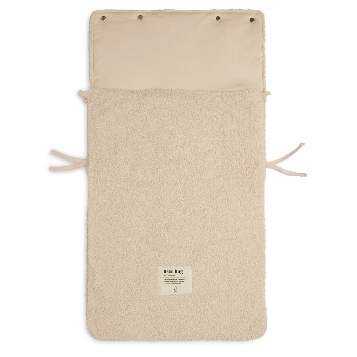 Jollein Boucle Naturel 3/5 Punts 0-9 Maanden Autostoel Voetenzak 025-811-66060 - Afbeelding 3