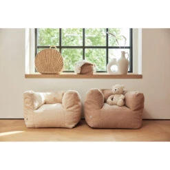 Jollein Boucle Biscuit Kinderfauteuil Beanbag 028-543-66067 -Jollein Verkoop jollein boucle naturel kinderfauteuil beanbag 028 543 66060 .5 1