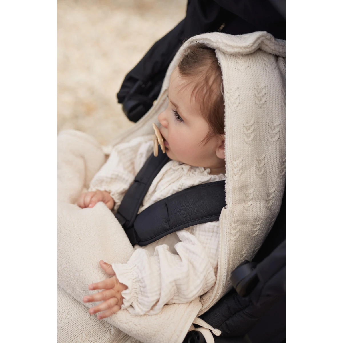 Jollein Grain Knit Oatmeal 3/5 Punts 0-9 Maanden Autostoel Voetenzak 025-811-67047 7 Jollein Grain Knit Oatmeal 3/5 Punts 0-9 Maanden Autostoel Voetenzak 025-811-67047 - Afbeelding 6