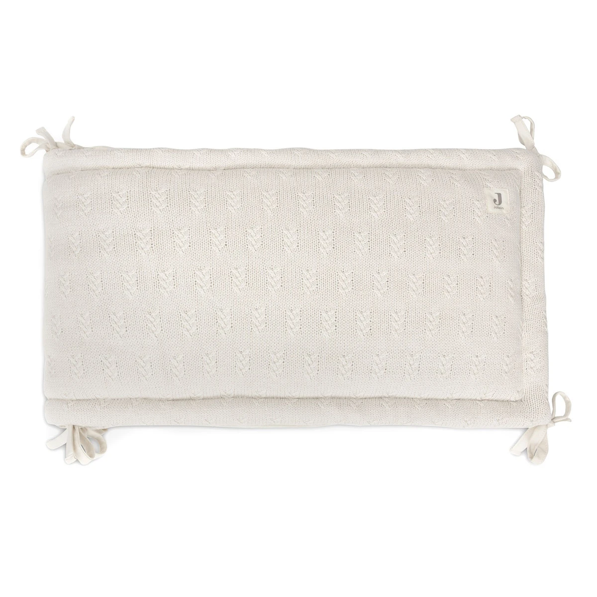 Jollein Grain Knit Oatmeal 30 X 180 Cm Bedbumper 004-895-67047 - Afbeelding 2