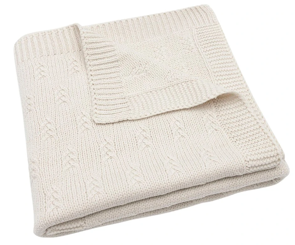 Jollein Grain Knit Oatmeal 75 X 100 Cm Wiegdeken 516-511-67047