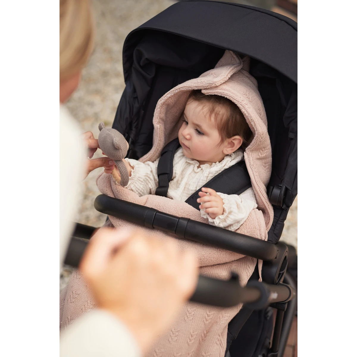 Jollein Grain Knit Wild Rose 3/5 Punts 0-9 Maanden Autostoel Voetenzak 025-811-67065 10 Jollein Grain Knit Wild Rose 3/5 Punts 0-9 Maanden Autostoel Voetenzak 025-811-67065 - Afbeelding 8