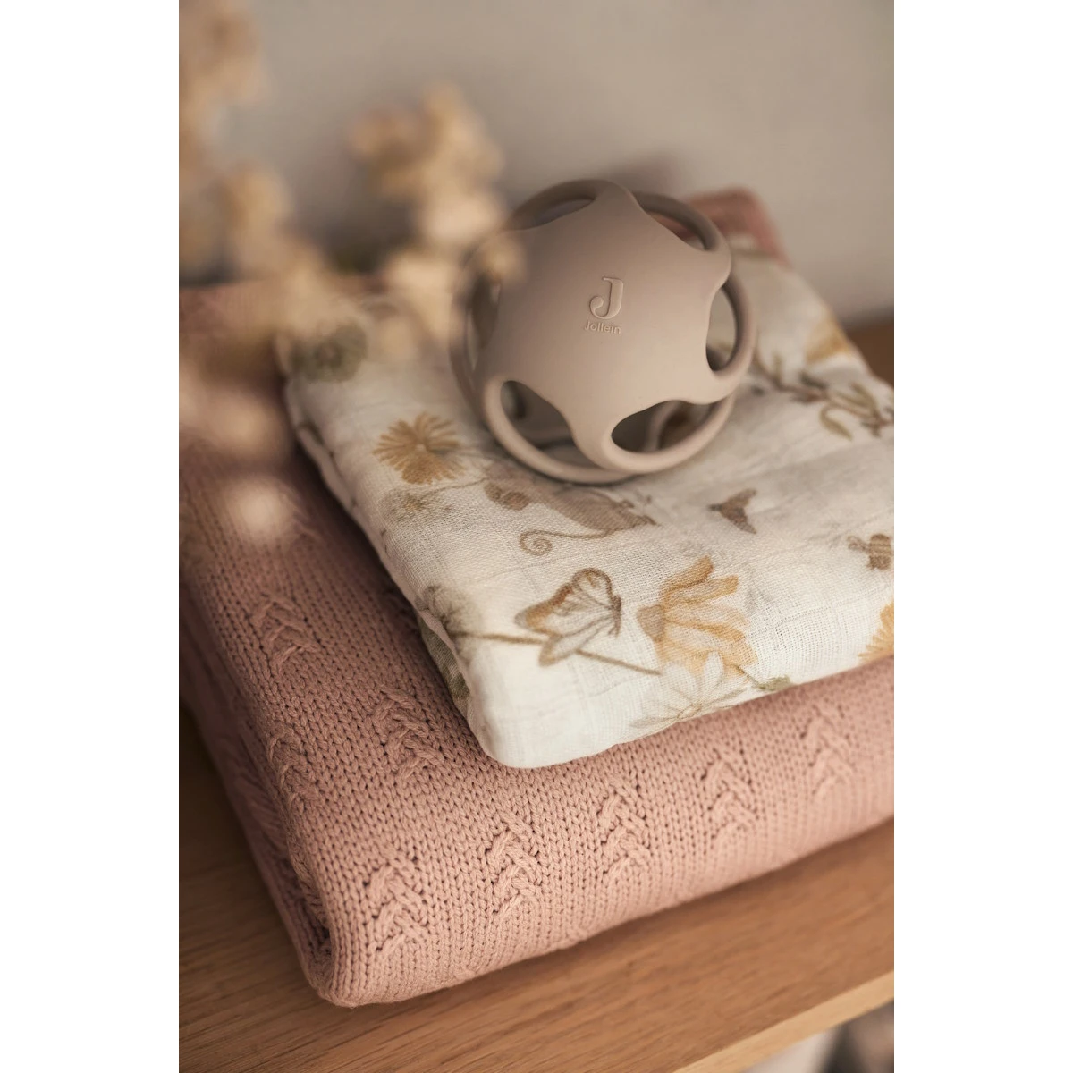 Jollein Grain Knit Wild Rose / Velvet 100 X 150 Cm Ledikantdeken 517-522-67066 10 Jollein Grain Knit Wild Rose / Velvet 100 X 150 Cm Ledikantdeken 517-522-67066 - Afbeelding 8