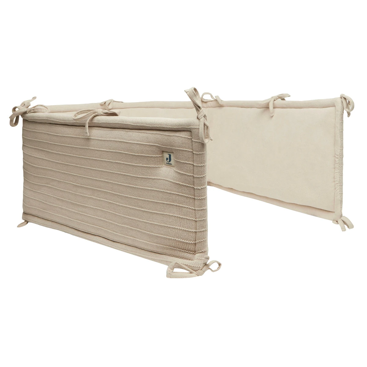 Jollein Pure Knit Nougat 30 X 180 Cm Bedbumper 004-895-67011 3 Jollein Pure Knit Nougat 30 X 180 Cm Bedbumper 004-895-67011