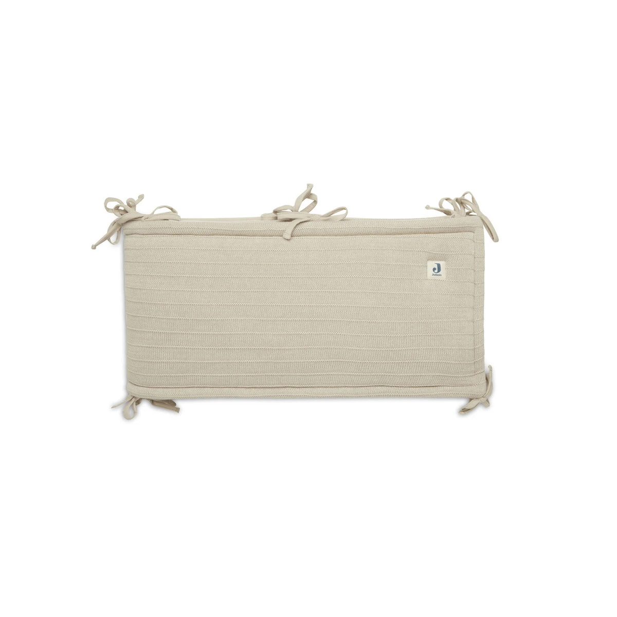 Jollein Pure Knit Nougat 30 X 180 Cm Bedbumper 004-895-67011 4 Jollein Pure Knit Nougat 30 X 180 Cm Bedbumper 004-895-67011 - Afbeelding 2