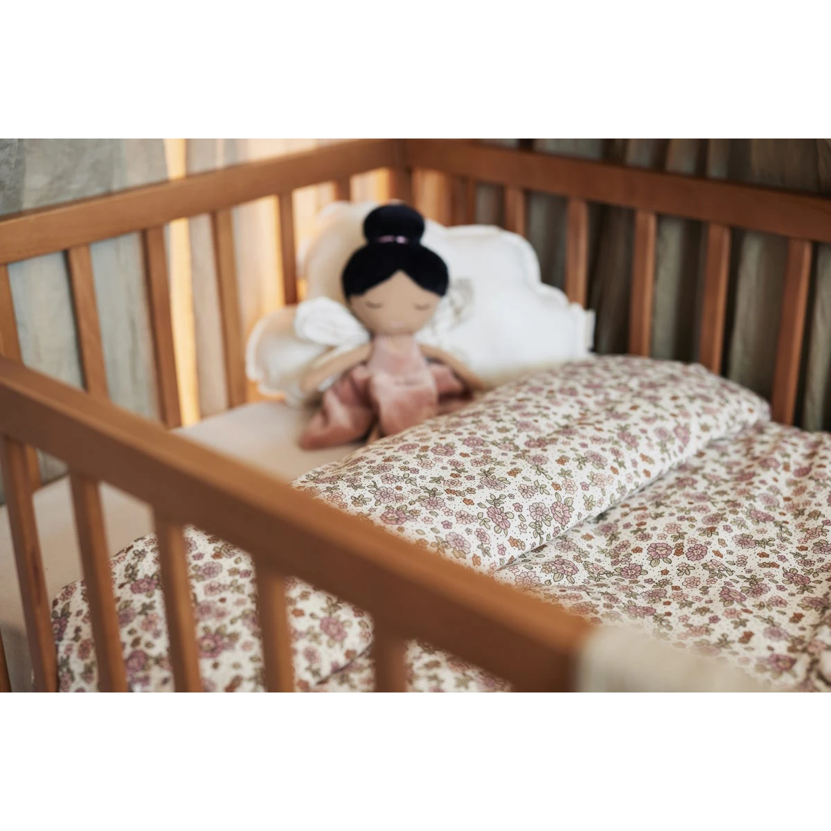 Jollein Retro Flowers Dekbedovertrek En Sloop 100 X 140 Cm 003-005-67045 6 Jollein Retro Flowers Dekbedovertrek En Sloop 100 X 140 Cm 003-005-67045 - Afbeelding 4