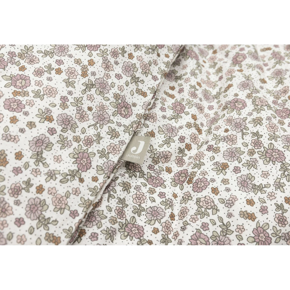 Jollein Retro Flowers Dekbedovertrek En Sloop 100 X 140 Cm 003-005-67045 4 Jollein Retro Flowers Dekbedovertrek En Sloop 100 X 140 Cm 003-005-67045 - Afbeelding 2