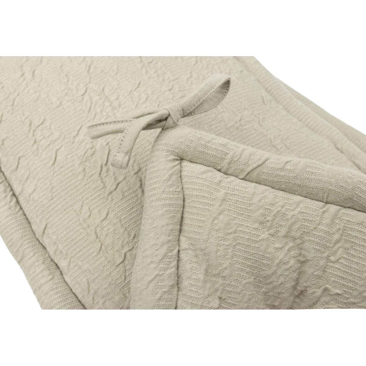 Jollein Soft Waves Olive Green 30 X 180 Cm Bedbumper 004-895-67052 - Afbeelding 4