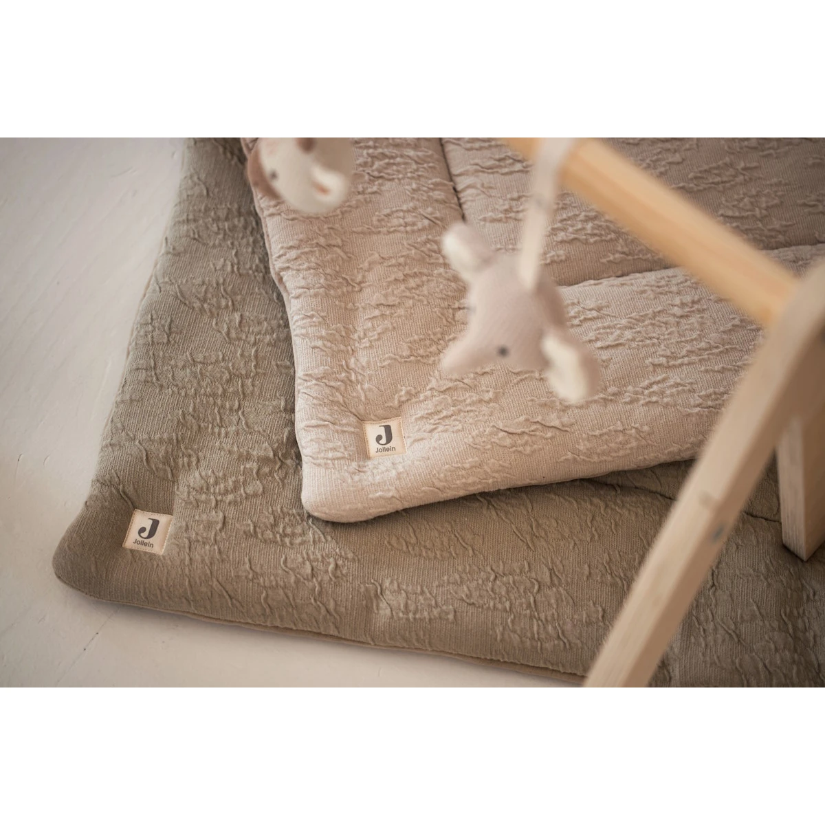 Jollein Soft Waves Olive Green 75 X 95 Cm Boxkleed 017-512-67052 - Afbeelding 7