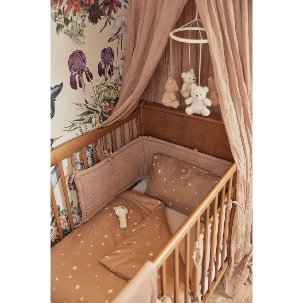 Jollein Stargaze Biscuit Dekbedovertrek En Sloop 100 X 140 Cm 003-005-66090 - Afbeelding 3