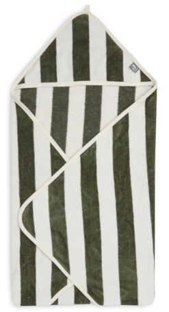 Jollein Terry Stripe Leaf Green 75 X 75 Cm Badcape 534-514-67001 -Jollein Verkoop jollein terry stripe leaf green 75 x 75 cm badcape 534 514 67001 3