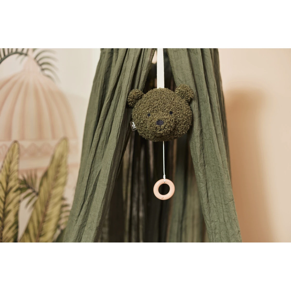 Jollein Vintage Leaf Green 245 Cm Klamboe 002-005-00157 - Afbeelding 4